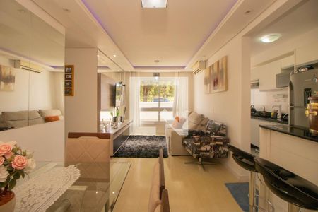 Sala de apartamento à venda com 3 quartos, 71m² em Rubem Berta, Porto Alegre