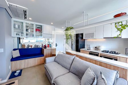 Sala de apartamento para alugar com 2 quartos, 54m² em Vila Nair, São Paulo