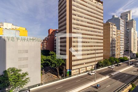 Vista do Studio de kitnet/studio à venda com 1 quarto, 27m² em Vila Buarque, São Paulo
