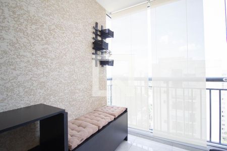 Varanda da Sala de apartamento para alugar com 2 quartos, 50m² em Jardim Íris, São Paulo