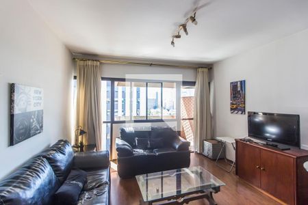 Sala de apartamento à venda com 1 quarto, 54m² em Alphaville, Barueri