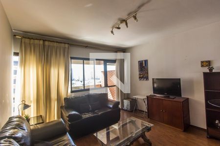 Sala de apartamento à venda com 1 quarto, 54m² em Alphaville, Barueri