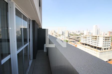 Studio à venda com 26m², 1 quarto e sem vagaVaranda