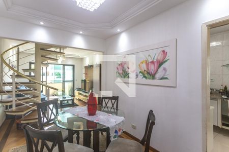 Sala de jantar de apartamento para alugar com 3 quartos, 202m² em Vila Caminho do Mar, São Bernardo do Campo