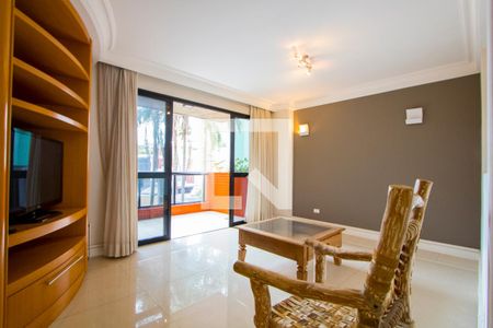 Sala 1 de apartamento à venda com 3 quartos, 178m² em Vila Valparaíso, Santo André