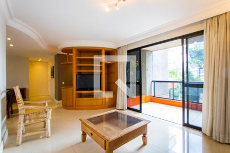 Sala 1 de apartamento à venda com 3 quartos, 178m² em Vila Valparaíso, Santo André