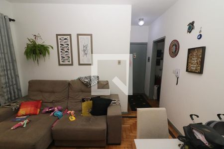 Sala de apartamento à venda com 1 quarto, 48m² em Centro Histórico, Porto Alegre