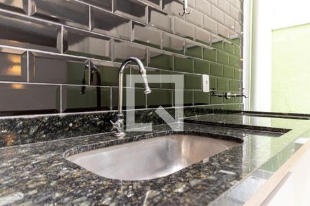 Studio à venda com 57m², 1 quarto e 1 vagaCozinha - Torneira