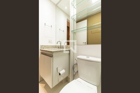 Studio à venda com 57m², 1 quarto e 1 vagaBanheiro - Armário