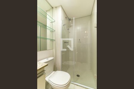 Banheiro - Box de kitnet/studio para alugar com 1 quarto, 57m² em Santa Cecilia, São Paulo