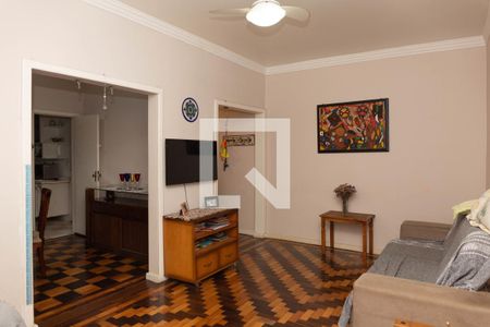 Sala de apartamento à venda com 3 quartos, 90m² em Rio Branco, Porto Alegre