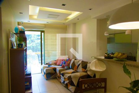 Sala de casa de condomínio à venda com 2 quartos, 80m² em São Conrado, Rio de Janeiro