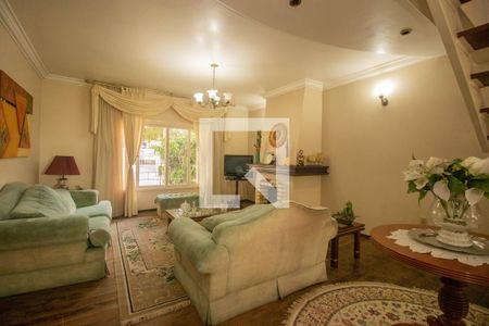 Sala de Estar de casa à venda com 3 quartos, 218m² em Jardim Itu, Porto Alegre