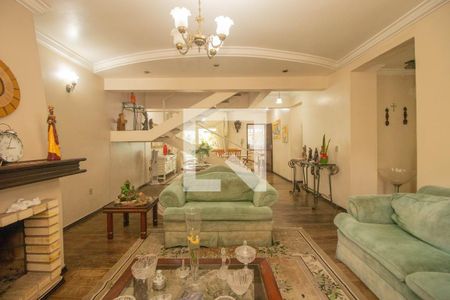 Sala de Estar de casa à venda com 3 quartos, 218m² em Jardim Itu, Porto Alegre