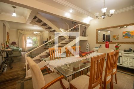 Sala de jantar de casa à venda com 3 quartos, 218m² em Jardim Itu, Porto Alegre