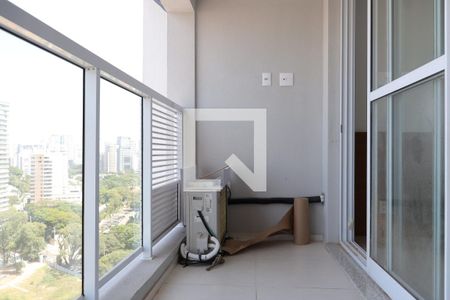 Varanda de kitnet/studio para alugar com 1 quarto, 26m² em Vila Clementino, São Paulo