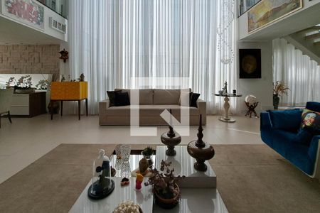 Sala de casa de condomínio à venda com 4 quartos, 960m² em Cerâmica, São Caetano do Sul