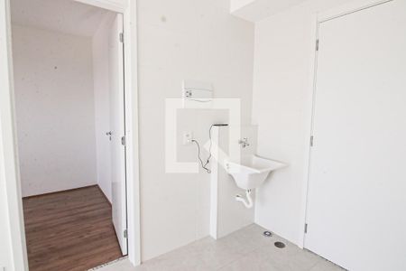 Sala/Cozinha de apartamento para alugar com 1 quarto, 30m² em Vila Ré, São Paulo