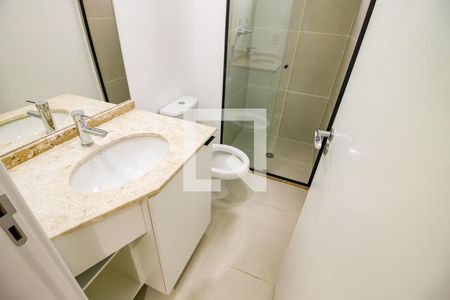 Apartamento à venda com 63m², 2 quartos e 1 vaga Apartamento à venda com 63m², 2 quartos e 1 vagaBanheiro da Suíte