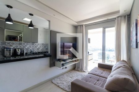 Sala de apartamento para alugar com 2 quartos, 55m² em Lapa, São Paulo