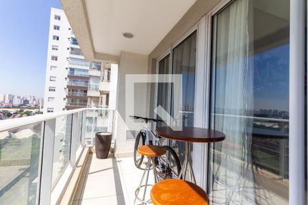 Varanda de apartamento à venda com 2 quartos, 55m² em Lapa, São Paulo