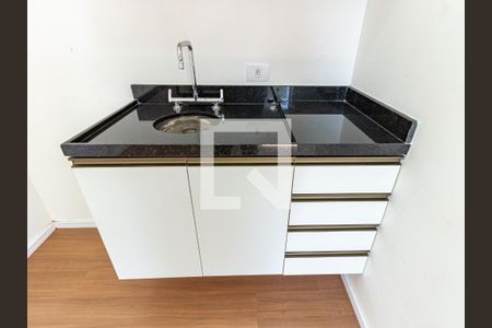 Sala/Cozinha de apartamento à venda com 1 quarto, 21m² em Belenzinho, São Paulo