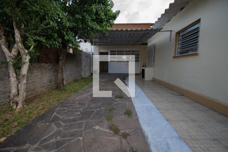 entrada da garagem de casa à venda com 3 quartos, 200m² em Ideal, Novo Hamburgo