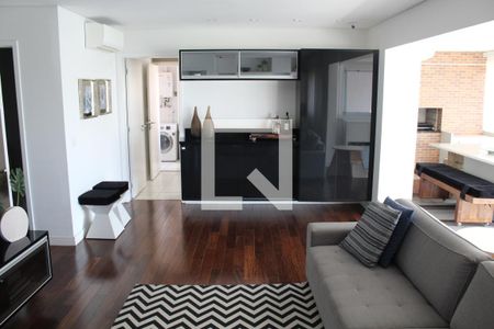 Sala de apartamento para alugar com 3 quartos, 112m² em Várzea da Barra Funda, São Paulo