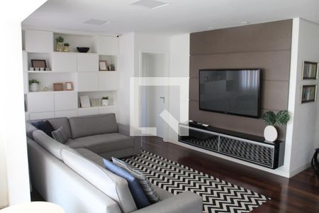 Sala de apartamento para alugar com 3 quartos, 112m² em Várzea da Barra Funda, São Paulo