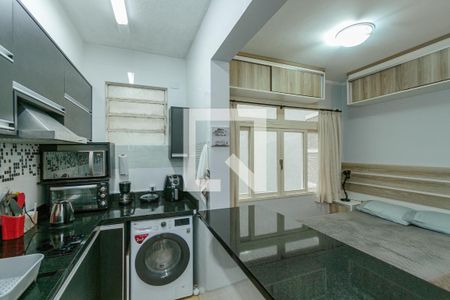 Cozinha e Área de Serviço de kitnet/studio à venda com 1 quarto, 36m² em Farroupilha, Porto Alegre
