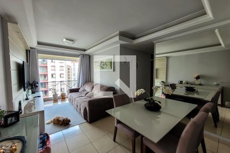 sala de estar/jantar de apartamento à venda com 3 quartos, 64m² em Jardim São Savério, São Paulo