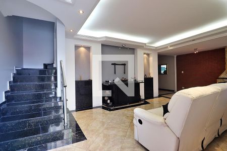 Sala de casa à venda com 3 quartos, 280m² em Vila Curuca, Santo André