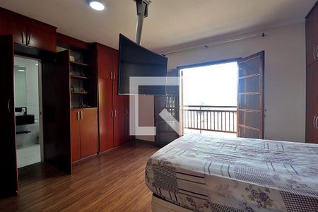 Suíte 1 de casa à venda com 3 quartos, 280m² em Vila Curuca, Santo André