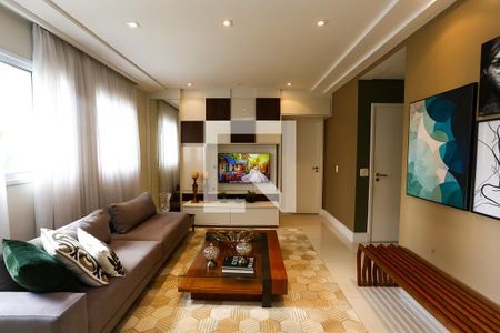 Sala de apartamento para alugar com 3 quartos, 137m² em Vila Morumbi, São Paulo