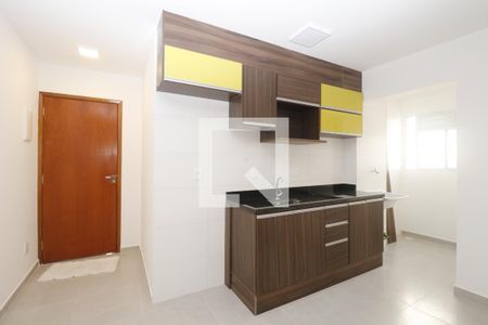 Sala e cozinha de apartamento à venda com 1 quarto, 35m² em Vila Dom Pedro Ii, São Paulo