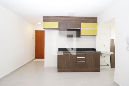Sala e cozinha de apartamento à venda com 1 quarto, 35m² em Vila Dom Pedro Ii, São Paulo