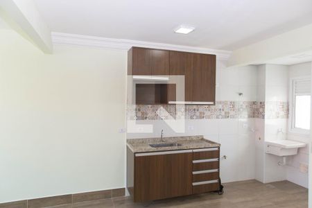 Sala/Cozinha/Area de Serviço de apartamento para alugar com 1 quarto, 36m² em Centro, Diadema