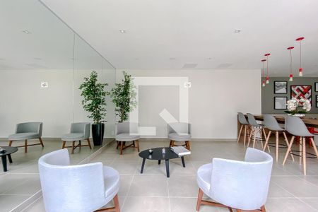 Apartamento para alugar com 38m², 2 quartos e sem vagaÁrea comum - Salão de festas