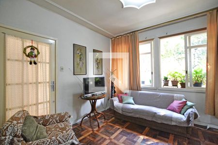 Sala Dois Ambientes de apartamento à venda com 3 quartos, 94m² em Santana, Porto Alegre