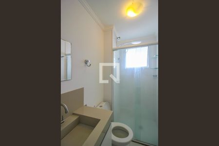 Banheiro de apartamento para alugar com 2 quartos, 50m² em Parque Residencial Jundiaí, Jundiaí