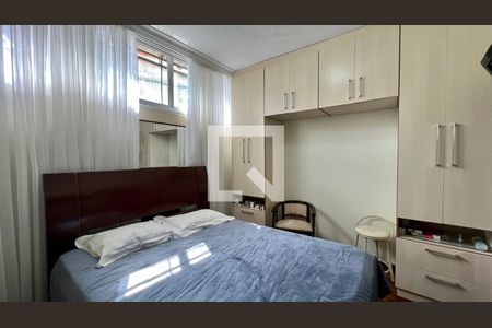 Quarto 1 de apartamento à venda com 3 quartos, 100m² em Caiçaras, Belo Horizonte