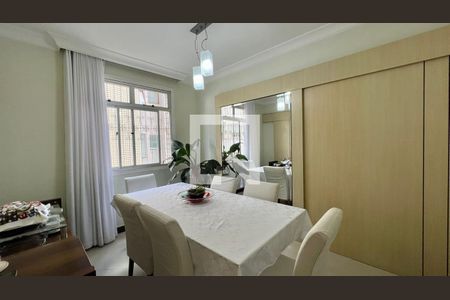 Sala de apartamento à venda com 3 quartos, 100m² em Caiçaras, Belo Horizonte