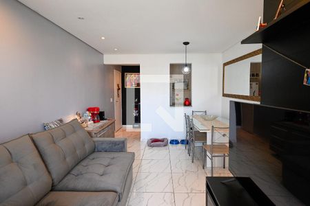 Sala de apartamento à venda com 3 quartos, 75m² em Vila Caraguatá, São Paulo