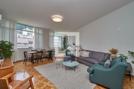 Sala de apartamento à venda com 4 quartos, 149m² em Tijuca, Rio de Janeiro