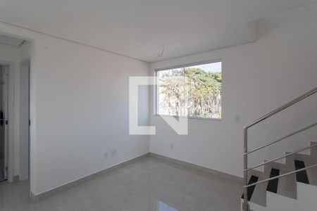 Sala  de apartamento à venda com 3 quartos, 94m² em Indians, Belo Horizonte