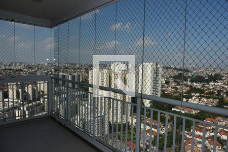 Varanda da Sala de apartamento à venda com 2 quartos, 80m² em Campininha, São Paulo