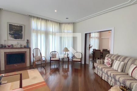 Sala de casa de condomínio à venda com 4 quartos, 462m² em Alphaville, Santana de Parnaíba