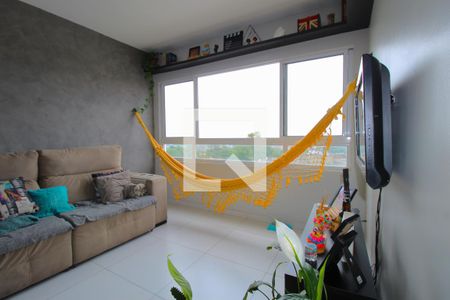 Sala  de apartamento à venda com 2 quartos, 49m² em Passo das Pedras, Porto Alegre