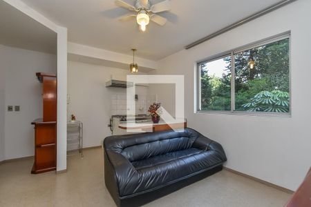 Sala de apartamento para alugar com 1 quarto, 40m² em Consolação, São Paulo