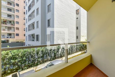Varanda do Quarto de apartamento para alugar com 1 quarto, 40m² em Consolação, São Paulo